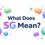 What Does SG Mean?